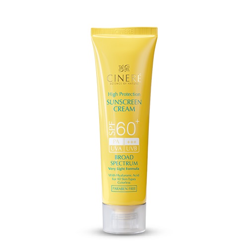 کرم ضد آفتاب بدون رنگ +SPF60 – مناسب انواع پوست سینره